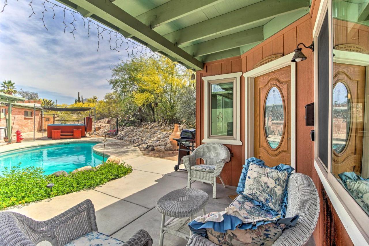 Lovely Tucson Home With Private Pool And Hot Tub! Zewnętrze zdjęcie